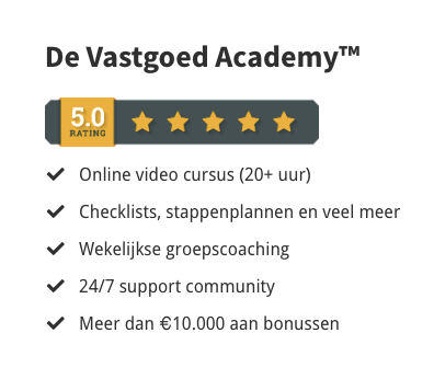 Vastgoed Academy Martijn van den Berg